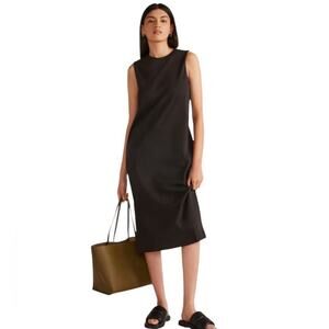 Everlane Weekend Tank Dress, Black, Casual, Chic, minimalist, Lagenlook XXS NEW